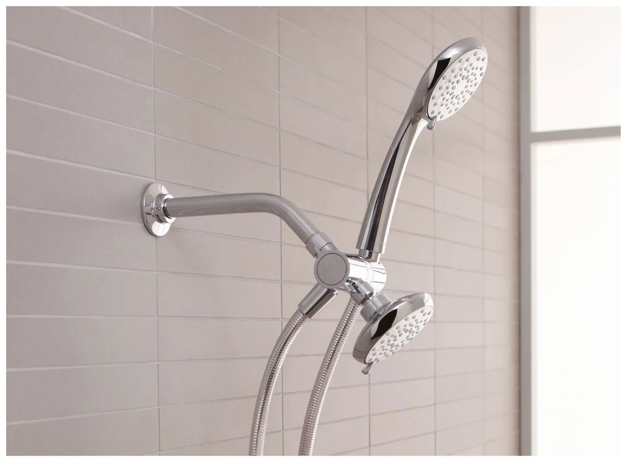 Kohler MasterShower Shower Arm and Flange 7.5-inch (19 cm) with Vibrant Brushed Moderne Brass Finish | Solid Brass Construction - view 4