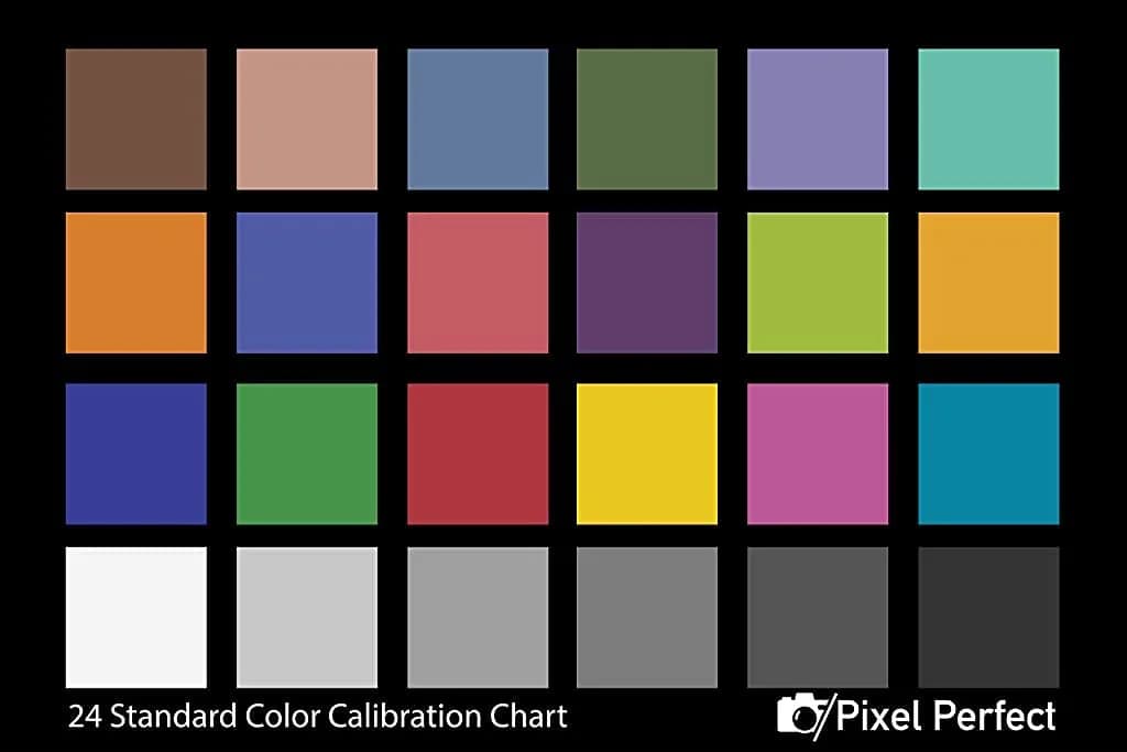 Pixel Perfect Camera Color Correction Card 5" x 7" (2-Pack) | Professional Photo & Video White Balance Tool — 2-Pack