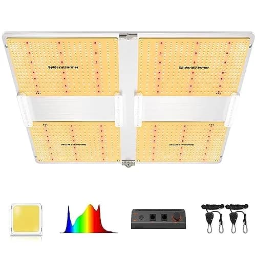 Spider Farmer SF7000 LED Grow Light 650W Full Spectrum 156 cm x 74 cm (21.9" x 29") | Samsung LM301B Diodes 2.8 PPE thumbnail 1