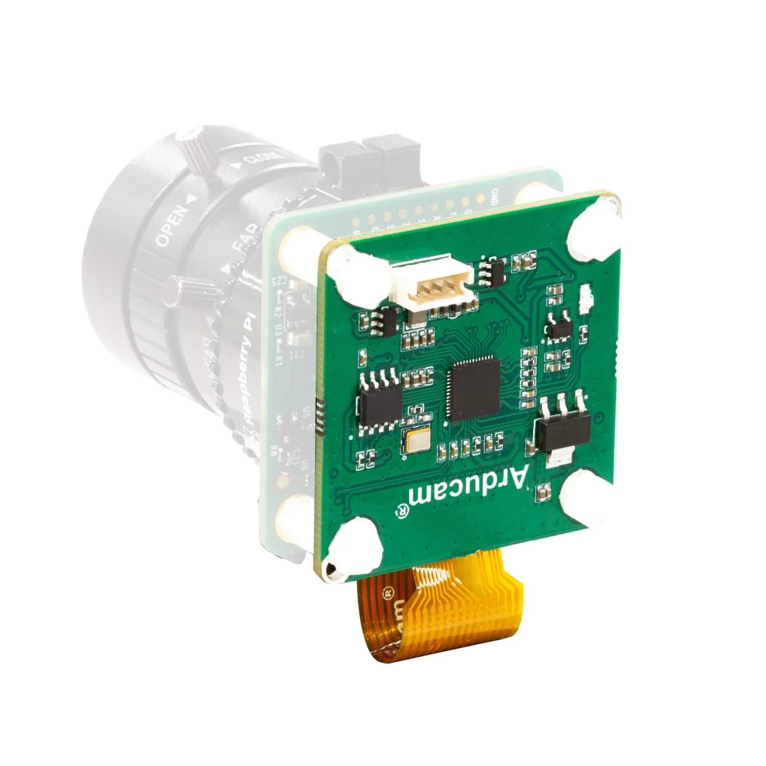 Arducam CSI to USB UVC Camera Adapter Board for Raspberry Pi HQ Camera, 12.3MP IMX477 Camera Board | UVC-compliant webcam adapter with audio, supports Raspberry Pi HQ Camera - main product image