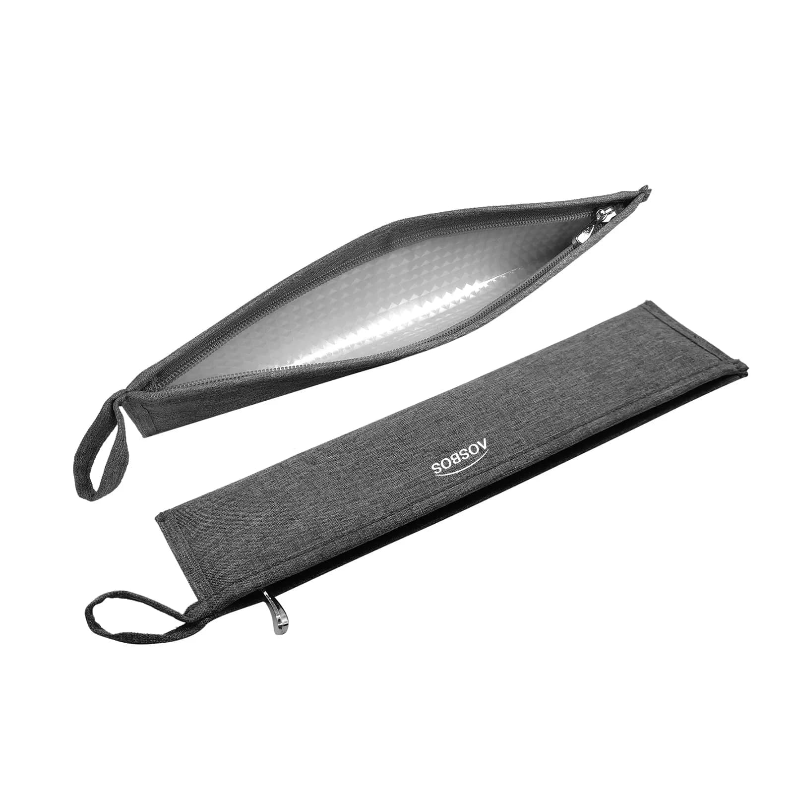 Aosbos Chopsticks Carrying Case Reusable Pouch | Portable Flatware Bag for Travel & Home