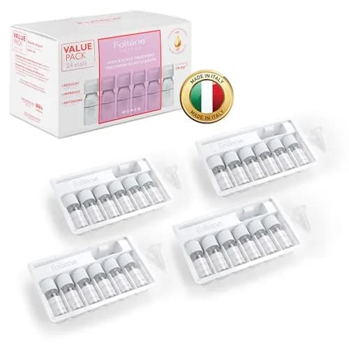 Foltene Hair Regrowth Serum, Tricalgoxyl, Anti-Thinning, 24 Vials | Nourishes & Strengthens Hair from Roots thumbnail 9