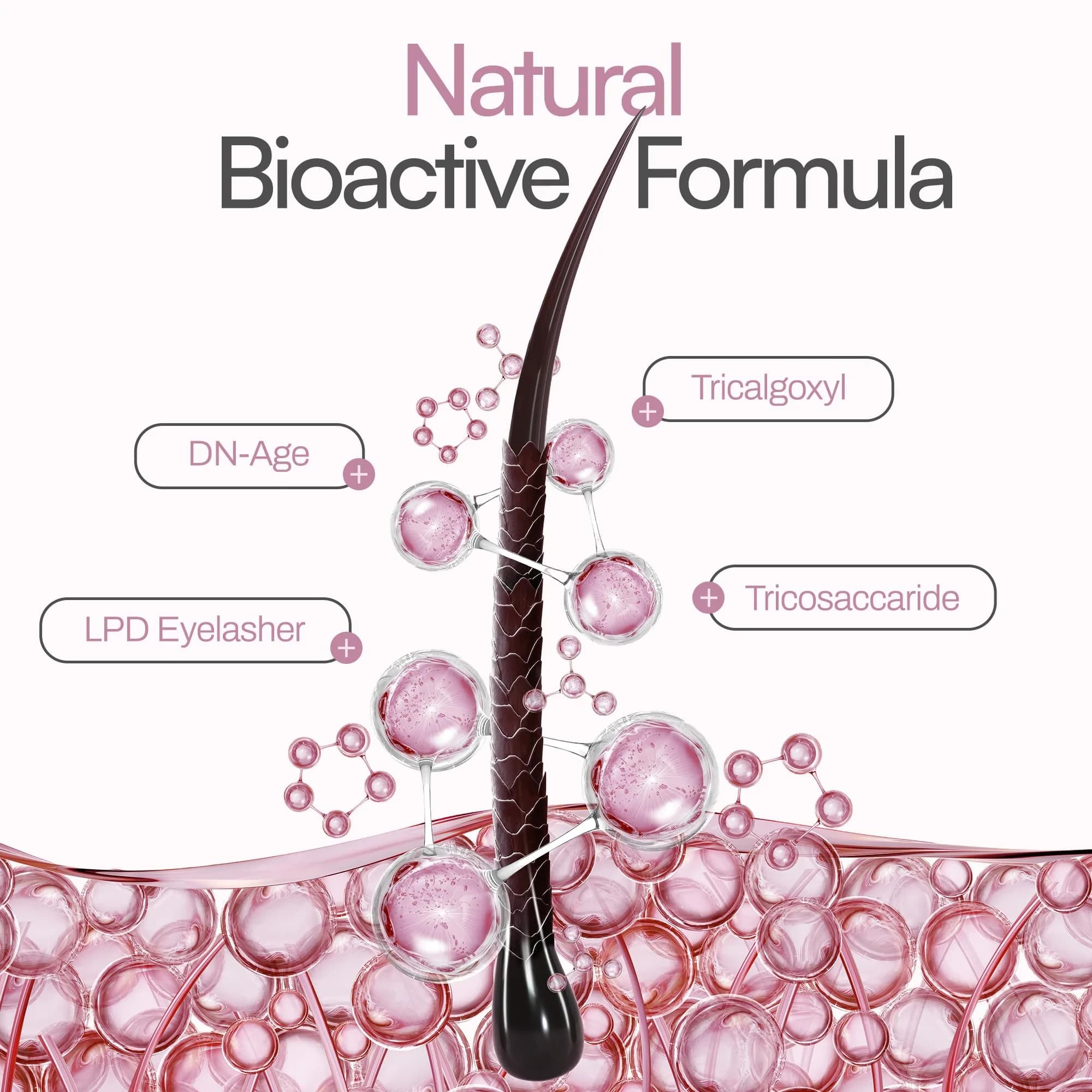 Foltene Eyelash & Eyebrow Treatment Serum 10ml (0.34 Fl Oz) | Stimulates Growth for Fuller, Longer Lashes & Brows - view 5