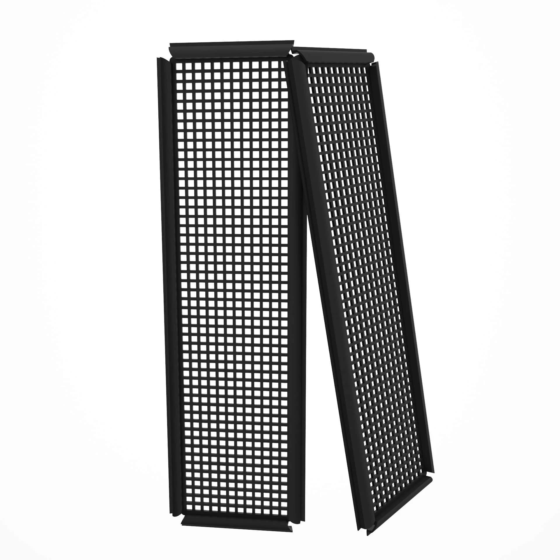 iomesh Black Universal IO Shield Plate | Custom PC Motherboard Backplate in 5 Min — Black