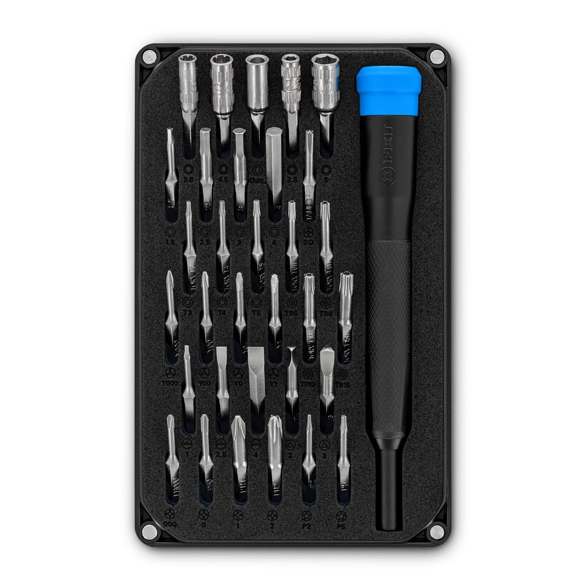 iFixit Moray Driver Kit - 32 Precision Bits for Electronics | Compact, Complete, Durable