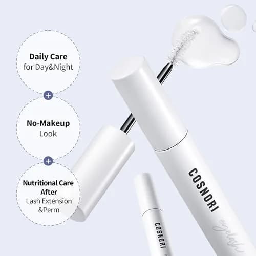 COSNORI Long Active Eyelash Serum 9ml (0.3 fl.oz.) | Korean Vegan Lash Growth Formula thumbnail 4