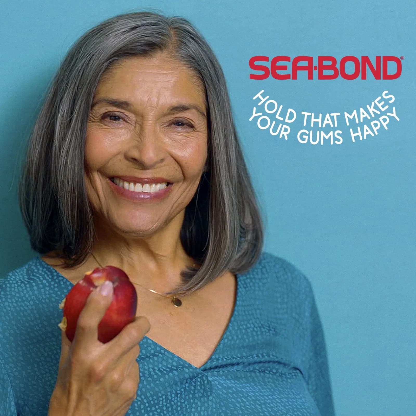 Sea-Bond Secure Denture Adhesive Seals for Lowers, Original Flavor, 30 Count (Pack of 4) | Mess-Free All-Day Hold - view 2