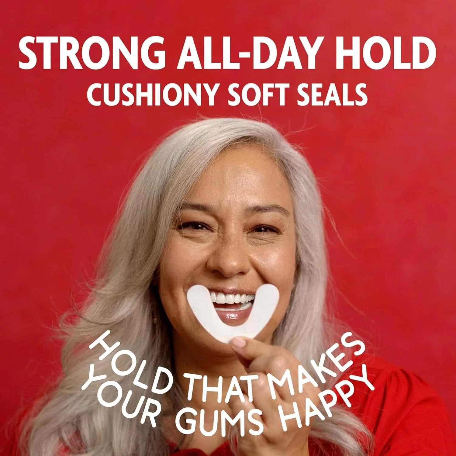 SEA BOND Fresh Mint Denture Adhesive Seals, Lowers 120 Count (4 Pack) | Zinc-Free, All-Day Hold - view 6