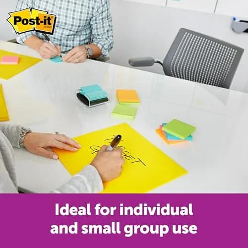 Post-it Super Sticky Big Notes, 11 x 11 Inch, Pack of 6 Pads | Bright Yellow, 30 Sheets/Pad thumbnail 5