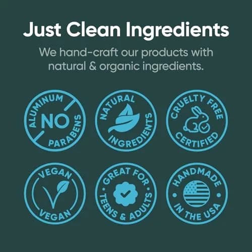 PRETTY FRANK Aluminum-Free & Baking Soda-Free Deodorant Stick, Unscented | Sensitive Skin Friendly, Organic Ingredients, No Fragrance (70-120 chars) thumbnail 4
