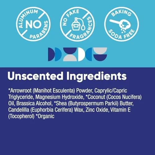 PRETTY FRANK Aluminum-Free & Baking Soda-Free Deodorant Stick, Unscented | Sensitive Skin Friendly, Organic Ingredients, No Fragrance (70-120 chars) thumbnail 6