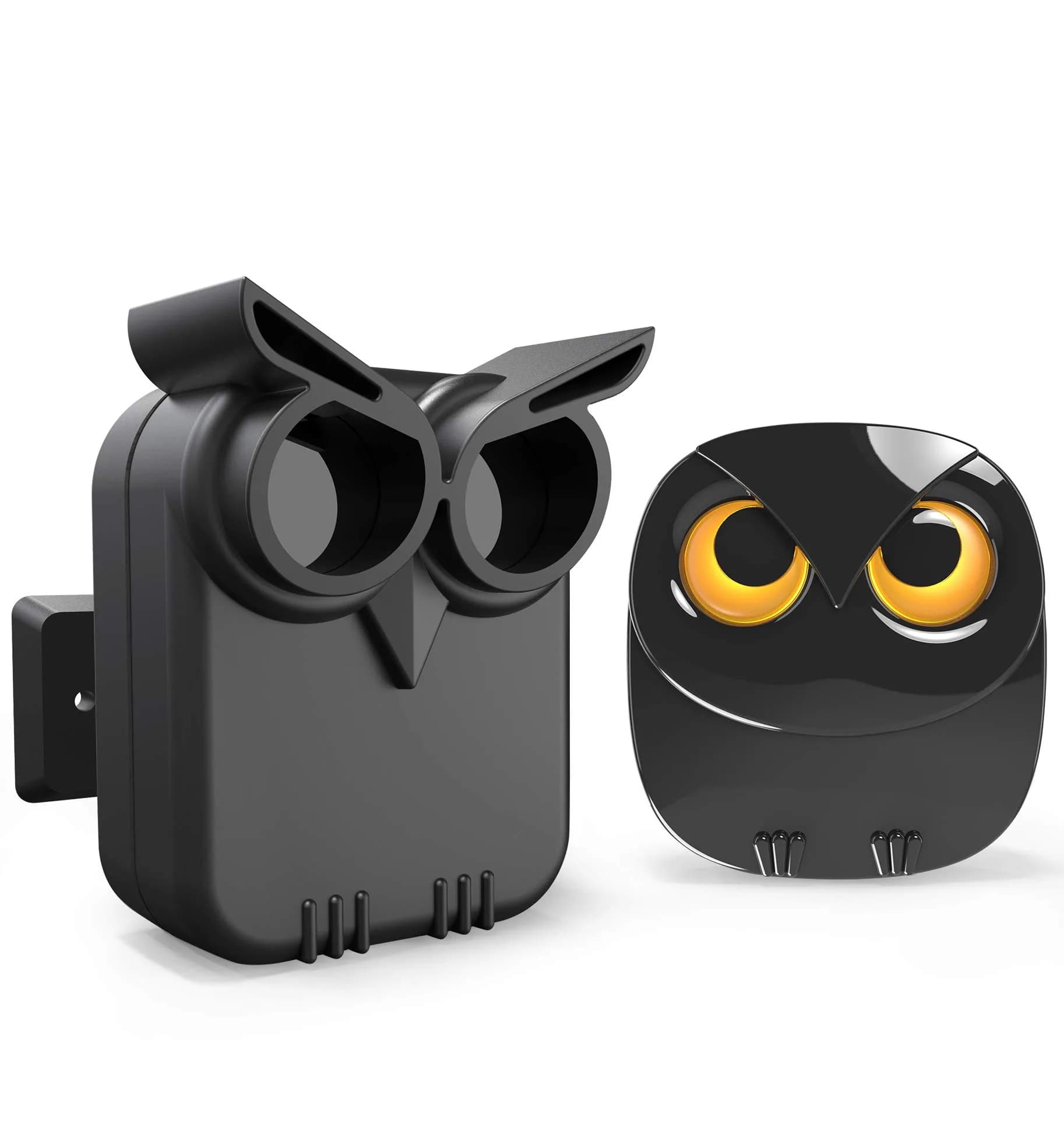 HTZSAFE Wireless Driveway Alarm Long Range Motion Sensor System | 1/2 Mile Transmission, Weather Resistant — 1 Receiver + 1 Sensor