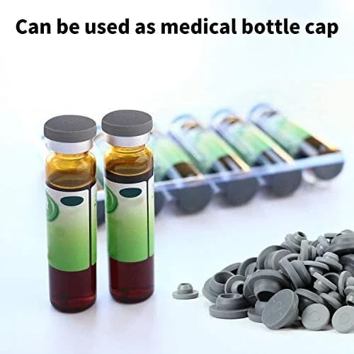 APUXON 20mm Butyl Rubber Stoppers, 100 Count | Lab Supply for Liquid Culture Jars thumbnail 5