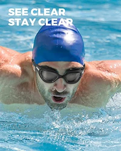 OMID Polarized Swim Goggles for Adults | 180° Wide View Anti-Fog thumbnail 6