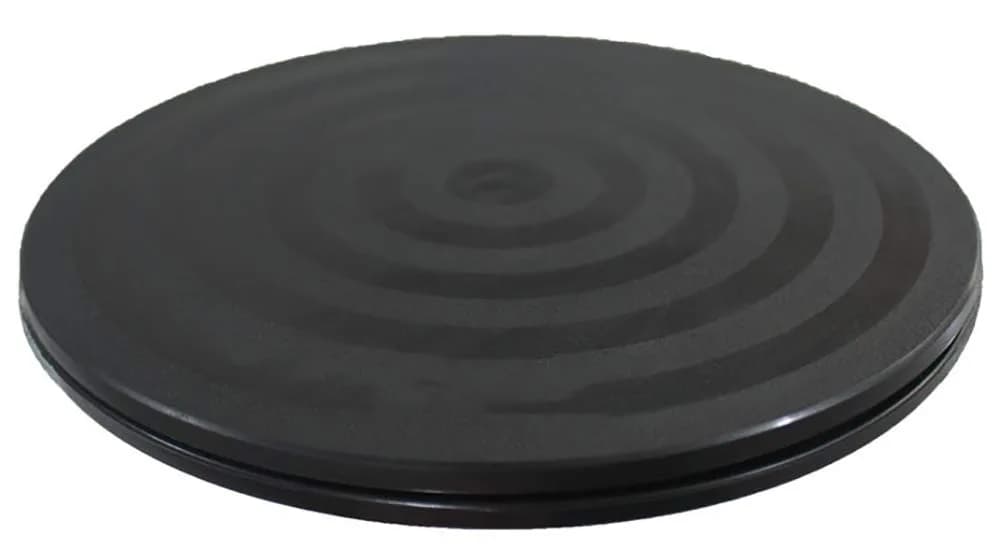 kydely Black 8" Mini Bonsai Turntable | Smooth 360-Degree Rotation for Pruning & Display - main product image