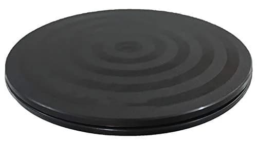 kydely Black 8" Mini Bonsai Turntable | Smooth 360-Degree Rotation for Pruning & Display thumbnail 1