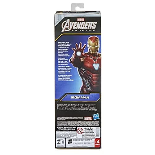 MARVEL THE AVENGERS Marvel Avengers Titan Hero Series Collectible 12-Inch Iron Man Action Figure | 12-inch Toy for Kids 4+ thumbnail 4