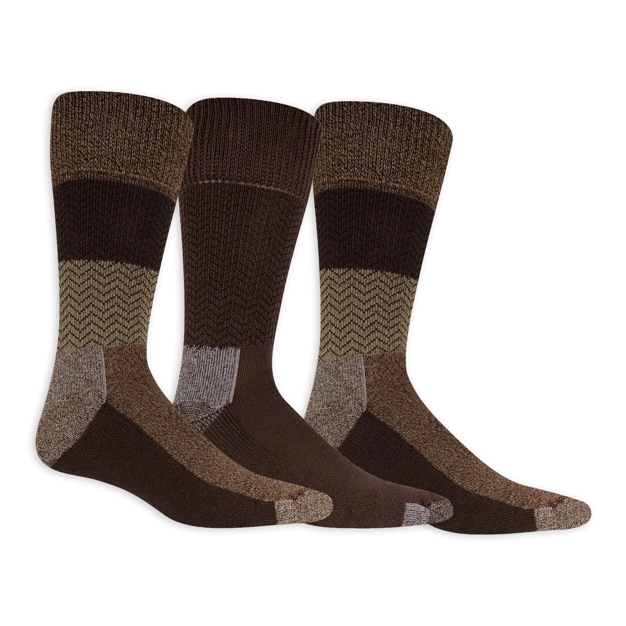 Dr. Scholl's Men's Advanced Relief Blister Guard Crew Socks, Multi-colored, 6-12 US | All-Day Comfort & Blister Prevention