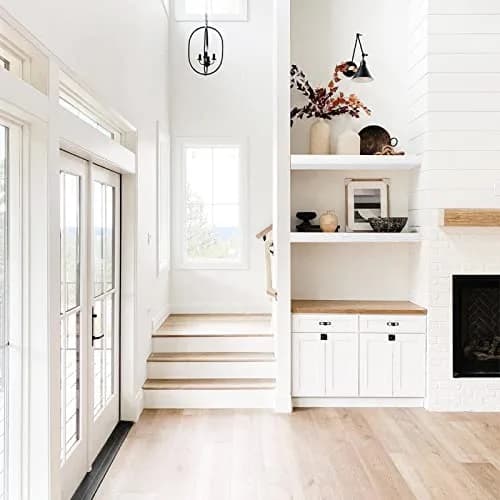 QEEIG White Floating Shelves for Wall 59.94cm (23.6") Long | Set of 2, 1.5" Height, 9.3" Depth thumbnail 7