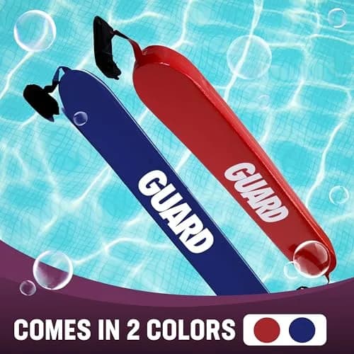 Kemp USA 50-inch Lifeguard Rescue Tube with Guard Logo | Professional Flotation for Aquatic Safety thumbnail 7