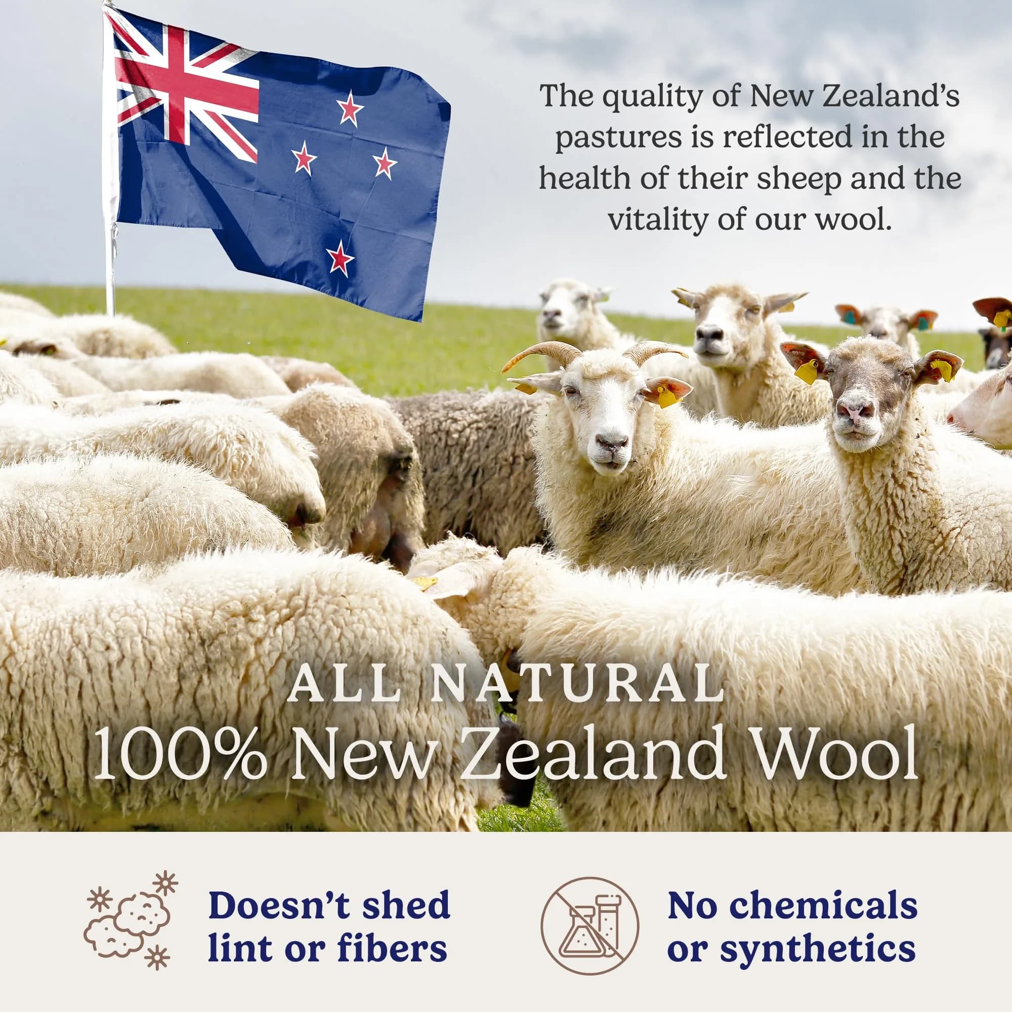 Handy Laundry Wool Dryer Balls - 4 Pack | Natural Fabric Softener Alternative - view 5