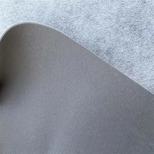 CHENGZHG Gray Self-Adhesive Velvet Fabric Liner 45cm x 200cm (17.7" x 78.7") | Protects Surfaces from Scratches thumbnail 2