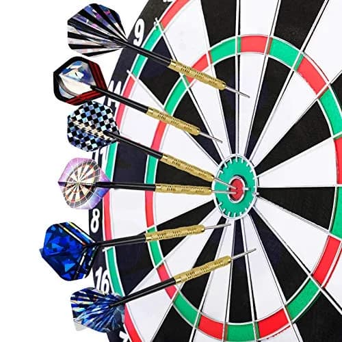 Accmor Metal Tip Darts, Steel Tip Darts, 14g Professional Metal Darts, 18 pcs | Durable, Precise Control for All Skill Levels thumbnail 5