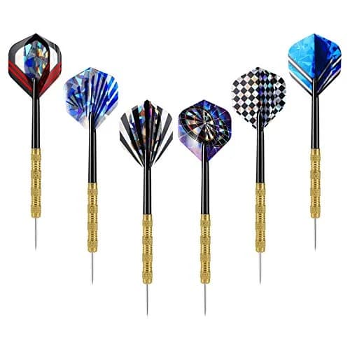 Accmor Metal Tip Darts, Steel Tip Darts, 14g Professional Metal Darts, 18 pcs | Durable, Precise Control for All Skill Levels thumbnail 2