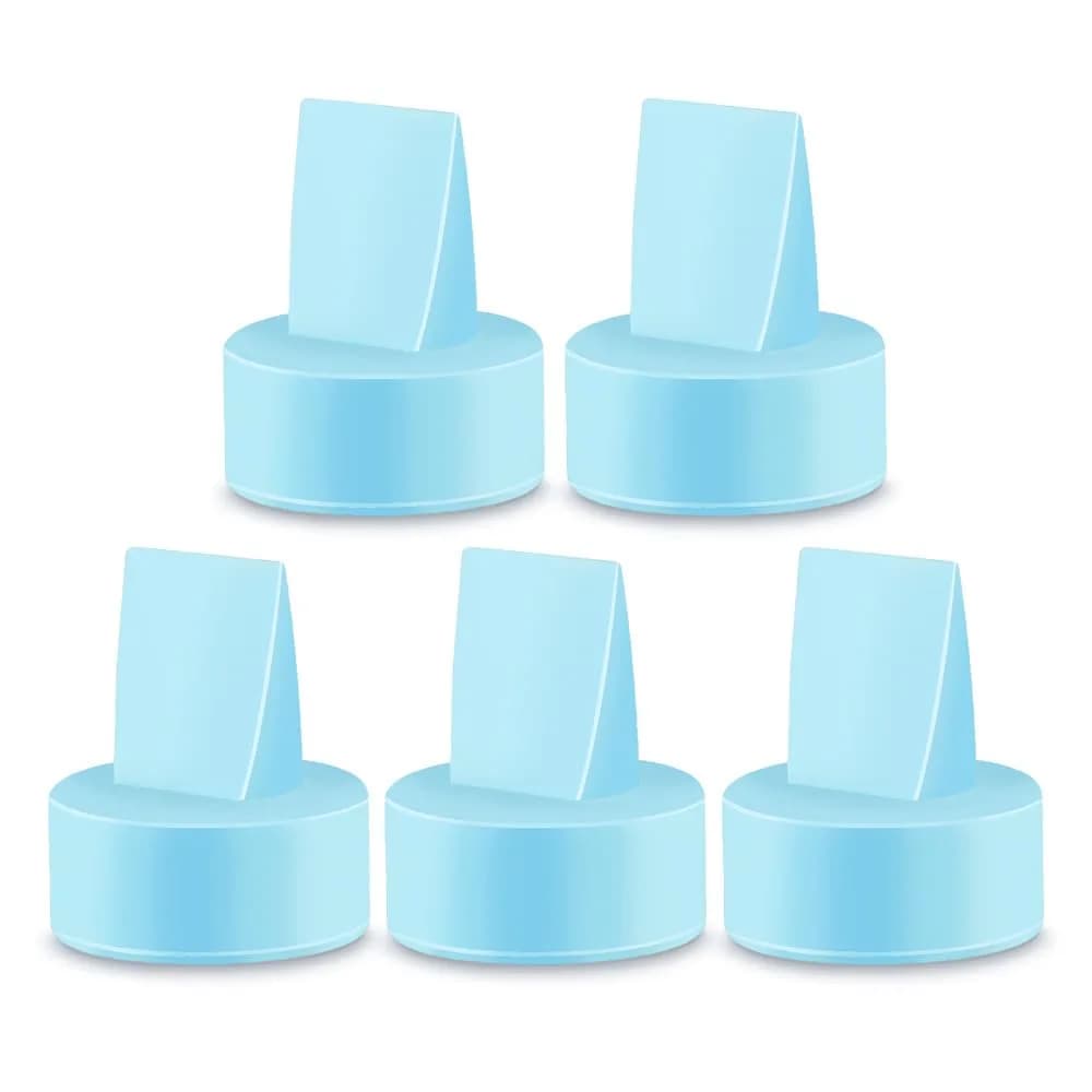 Maymom Duckbill Valves for Spectra Pumps - Blue, 5 Count Replacement Parts for S1/S2 - main product image