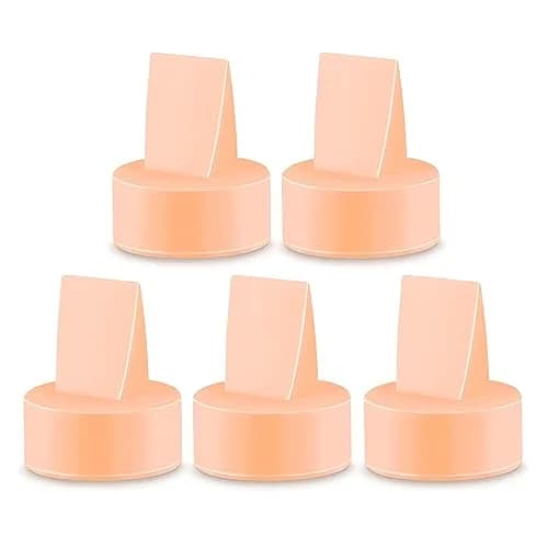 Maymom Duckbill Valves for Spectra S1 S2 9 Plus Dew 350 Orange 5ct | BPA-Free Replacement Parts for Breast Pumps thumbnail 1