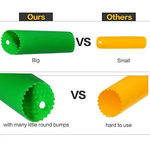 Sinnsally Silicone Garlic Peeler Roller Keeper | 25g (0.88 oz) | Easy Quick Garlic Peeling Kitchen Tool thumbnail 5