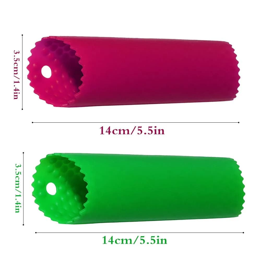 Sinnsally Silicone Garlic Peeler Roller Keeper | 25g (0.88 oz) | Easy Quick Garlic Peeling Kitchen Tool - view 7