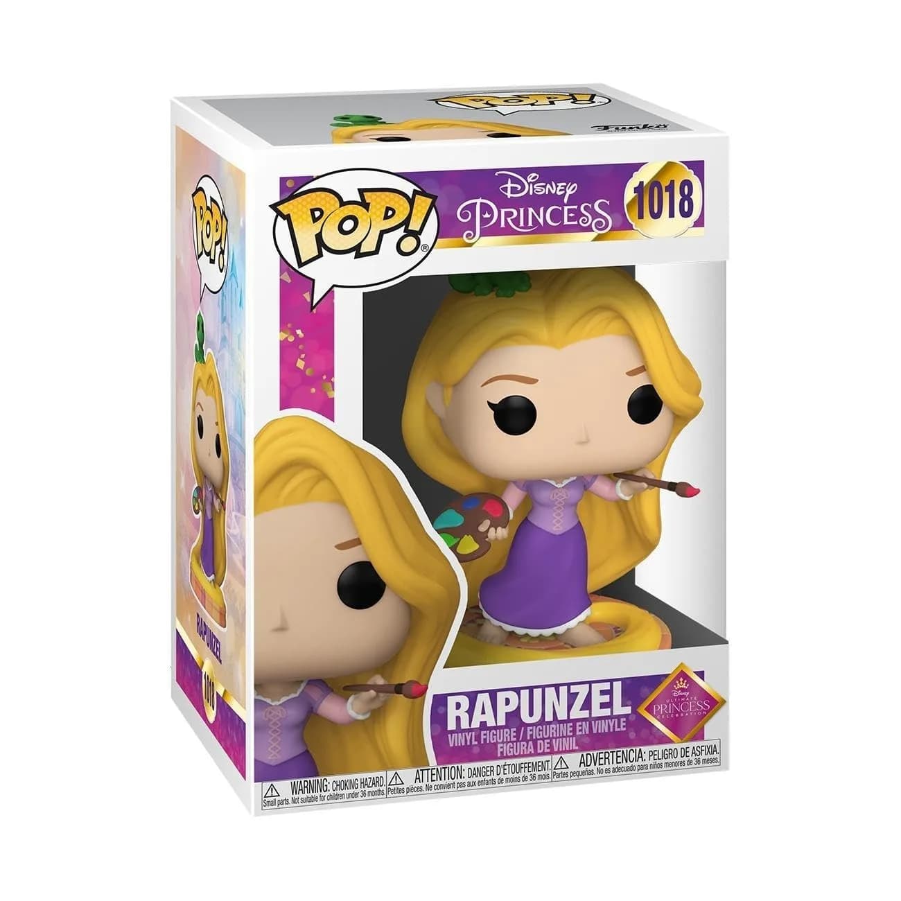 Funko POP! Disney Princesses: Tangled - Rapunzel | 5-inch Vinyl Figurine for Collectors & Fans — Standard