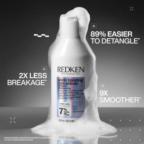 Redken Acidic Bonding Concentrate Shampoo 300ml (10.1 fl oz) | For Damaged Hair thumbnail 2