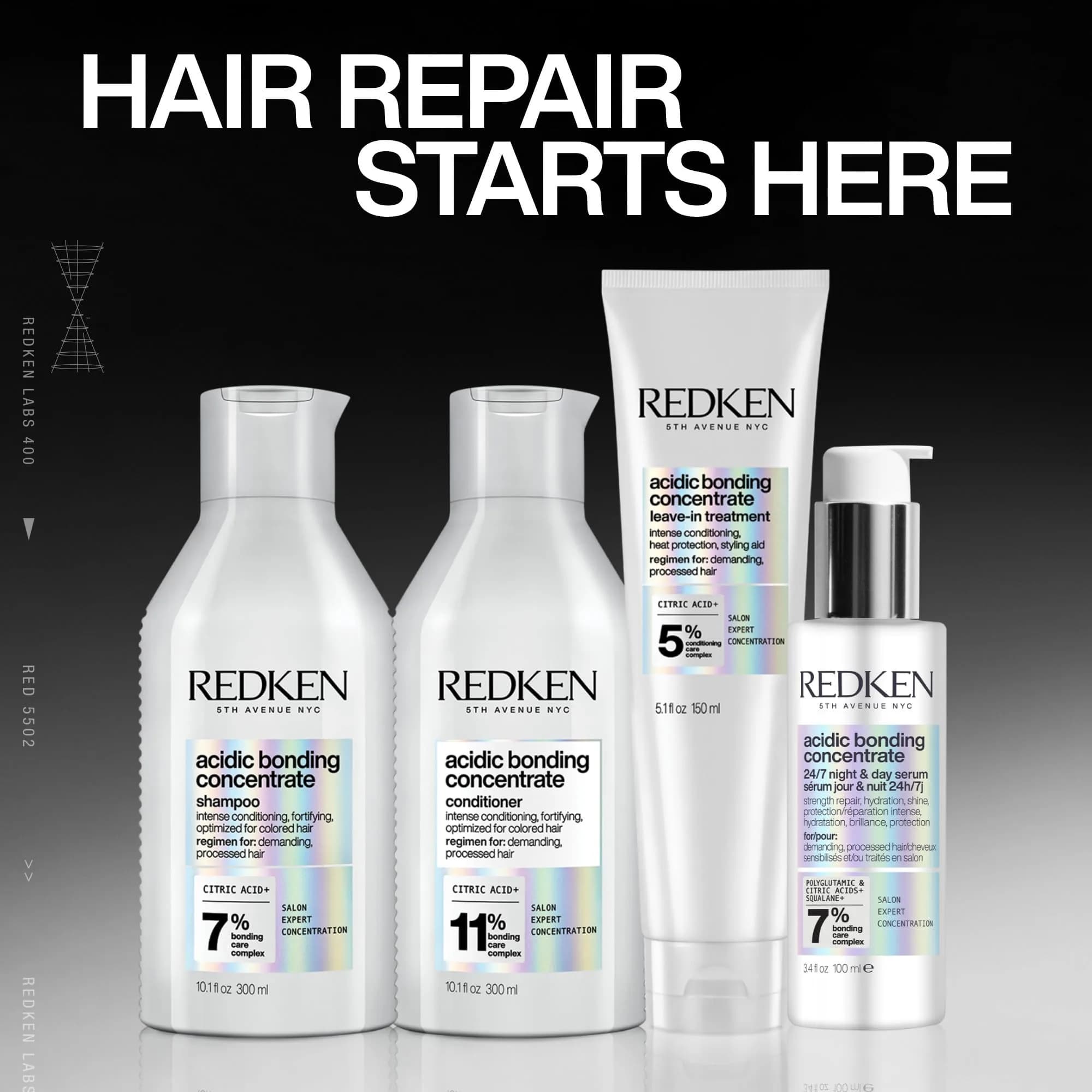 Redken Acidic Bonding Concentrate Conditioner 300ml (10.1 Fl Oz) | Professional Hair Repair for Damaged Hair - view 7