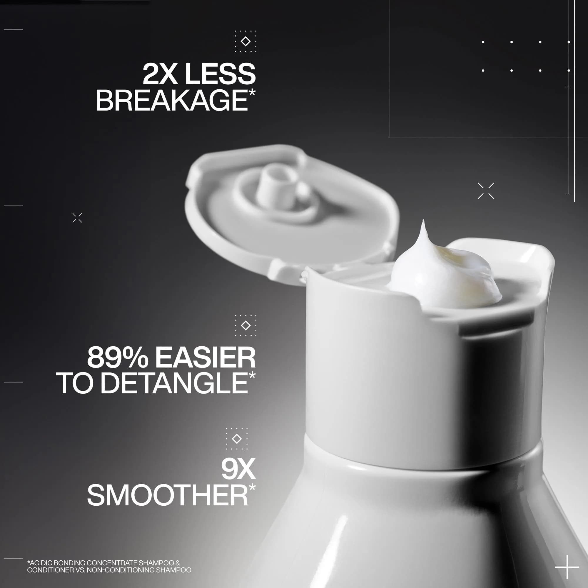 Redken Acidic Bonding Concentrate Conditioner 300ml (10.1 Fl Oz) | Professional Hair Repair for Damaged Hair - view 2