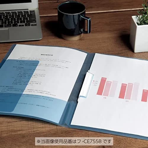 KOKUYO Portfolio Folder with Pockets & Clip, Yellow, 31cm x 23cm (12.2" x 9.1") | Fits US Letter & A4 thumbnail 9