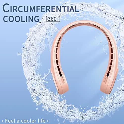 FrSara A8 Neck Fan 4000mAh (14800mWh) | 360° Cooling, 3-Speed Portable Personal Fan thumbnail 5
