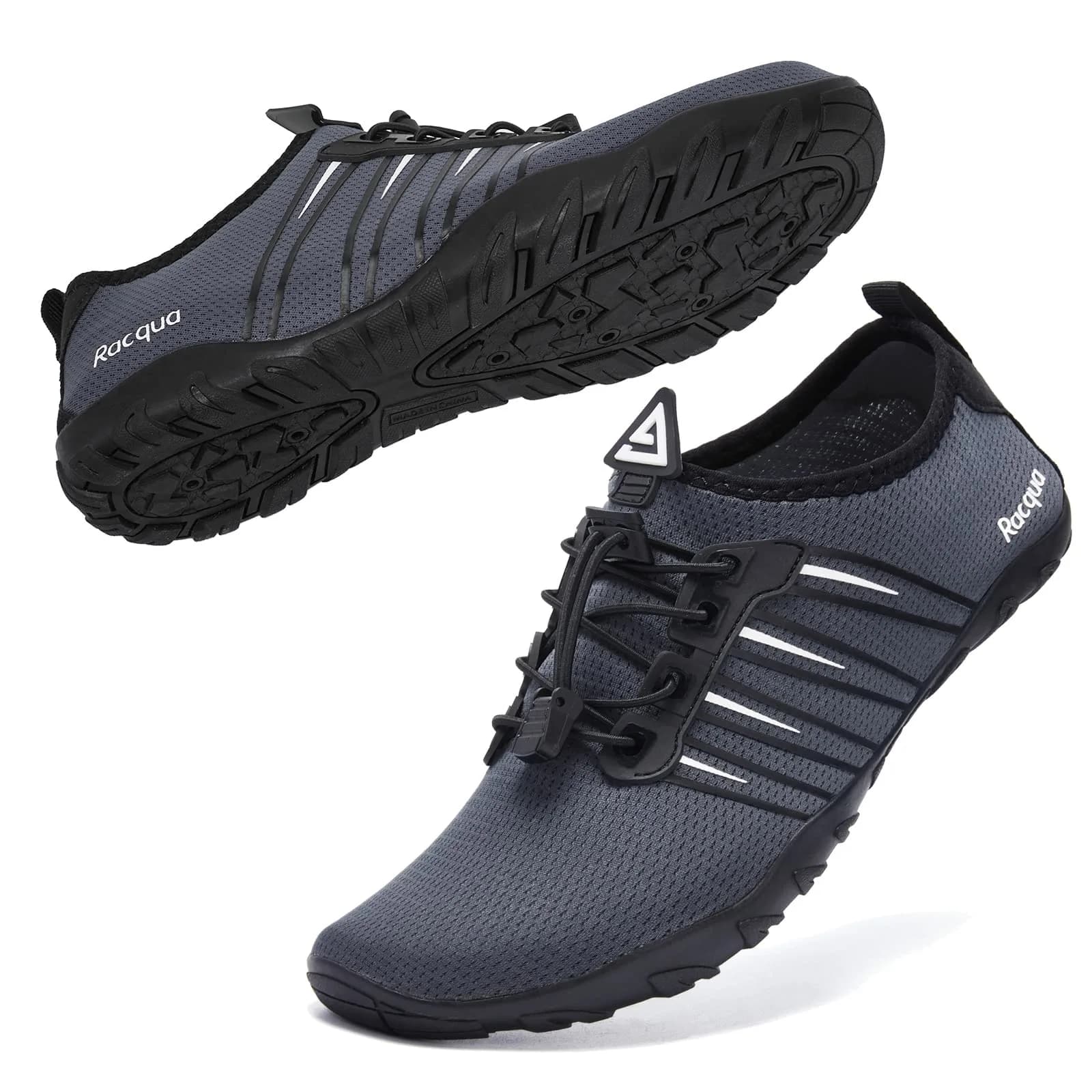 Racqua Water Shoes 12 Women/11 Men | Quick Dry, Barefoot Feel, Anti-Slip (120c)