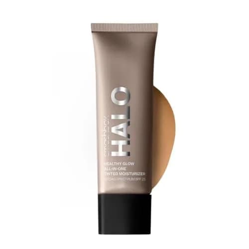 Smashbox Halo Healthy Glow Tinted Moisturizer SPF 25 Medium Tan 1.4 Fl Oz (40ml) | Hydrating Skin Tint with Hyaluronic Acid & Niacinamide thumbnail 1