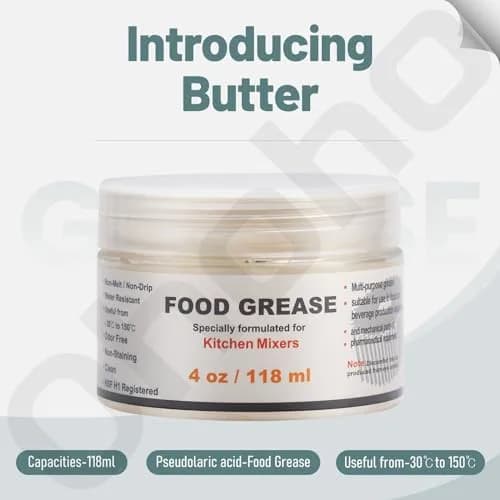 Ohoho Food Grade Grease for KitchenAid Stand Mixer 4 oz (118 ml) | Maintains Mixer Performance & Extends Service Life thumbnail 2