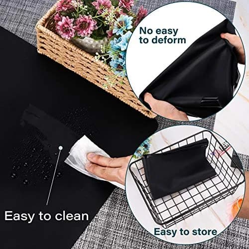 Gartful Oversize Silicone Mat 70cm x 50cm (27.6" x 19.7") | Protects Surfaces from Crafts & Heat thumbnail 7