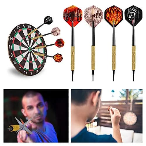 Accmor Soft Tip Darts Set 14g | Electronic & Plastic Dartboard Friendly, 12 Pcs + 36 Replacement Tips thumbnail 8