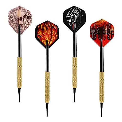 Accmor Soft Tip Darts Set 14g | Electronic & Plastic Dartboard Friendly, 12 Pcs + 36 Replacement Tips thumbnail 2