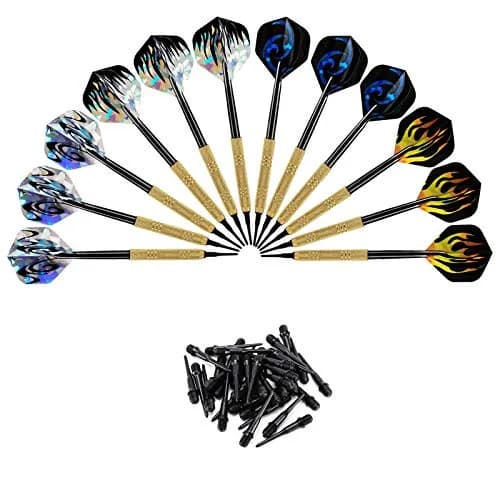 Accmor Soft Tip Darts Set 14g | 12 Pcs + Extra Tips for Electronic & Plastic Dartboards thumbnail 1