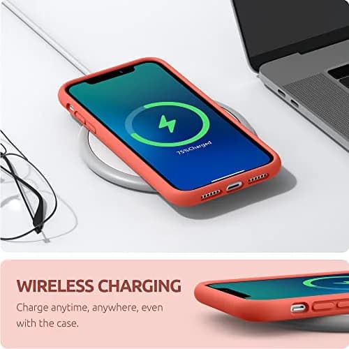 SURPHY Compatible with iPhone 11 Case 6.1 inch | Thickening Liquid Silicone with Microfiber Lining thumbnail 5