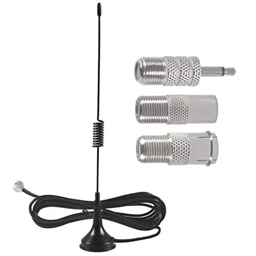 ACEIRMC FM Stereo Antenna 75 Ohm Magnetic Base Indoor Table Top Radio Receiver Antenna | Improved FM Reception thumbnail 1