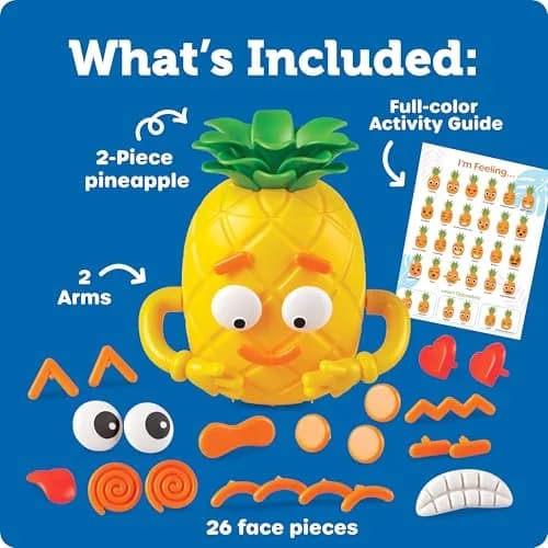 Learning Resources Big Feelings Pineapple | Emotional Learning Toy for Kids thumbnail 7