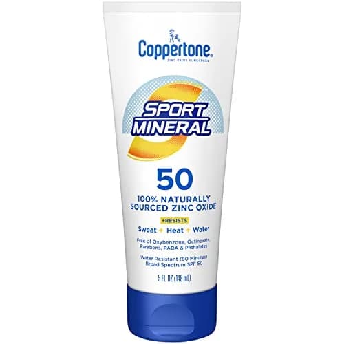 Coppertone Sport Mineral Sunscreen Lotion SPF 50, 148ml (5 Fl Oz) | High Performance Protection thumbnail 1