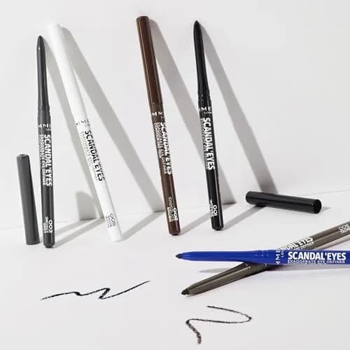 Rimmel Scandaleyes Exaggerate Eye Definer, 001 Intense Black | Waterproof, 24-Hour Smudge-Proof Eyeliner Pen thumbnail 6